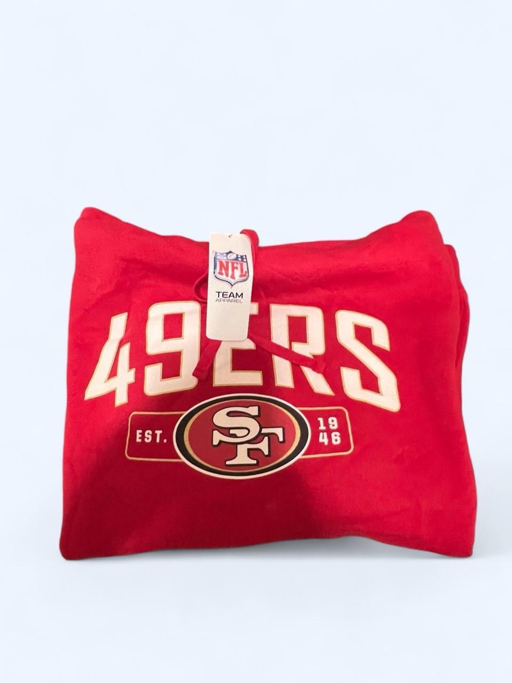 NFL San Francisco 49ers Red Pullover Sweatshirt